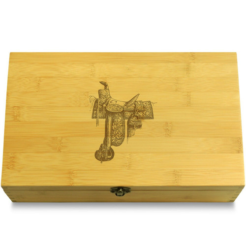 Saddle Wood Chest Lid